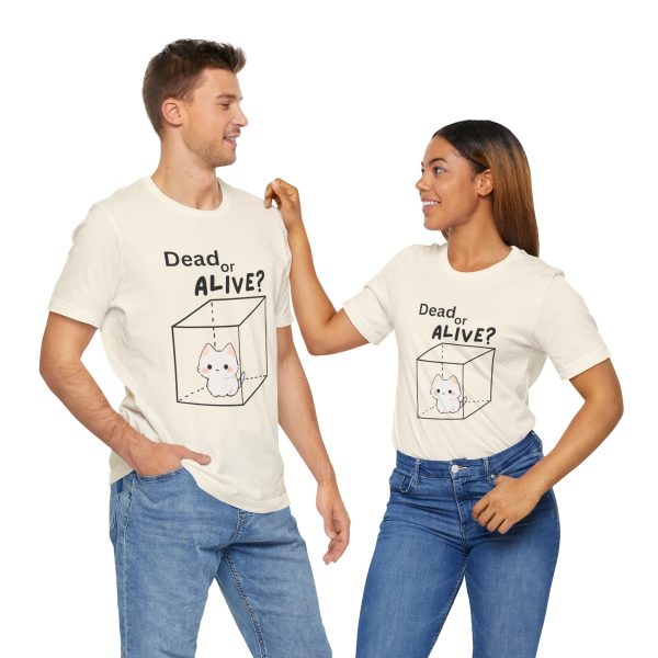 Cat Dead of Alive | Multiverse Shirt | shugginger  Homor Shirjt | Funny Dead Cat Shirt - Image 4