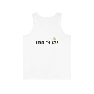 Engage The Core Unisex Softstyle Tank Top | Motivational Workout Tee, Gym Apparel, Summer Fashion, Fitness Gift, Activewear