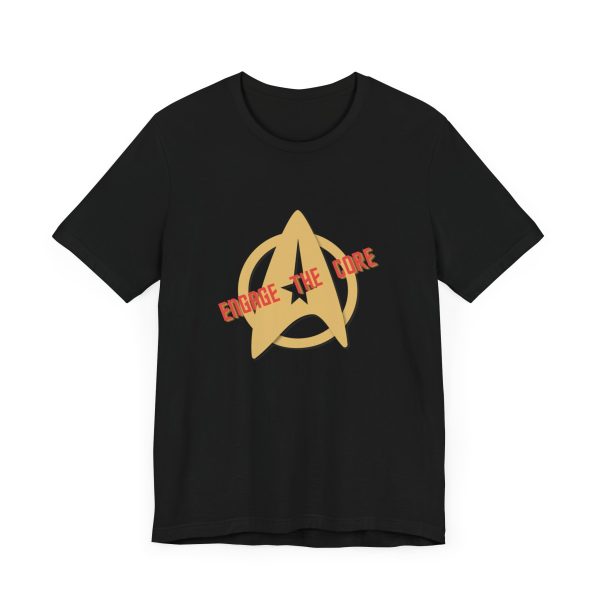 Engage the Core T-Shirt | Star Sci-Fi Shirt | Workout Geek Shirt | Funny Gym Shirt - Image 7