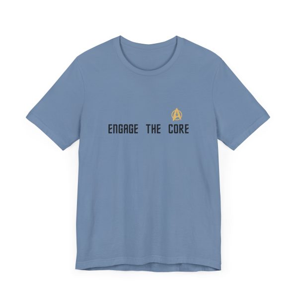 Engage the Core T-Shirt | Star Sci-Fi Shirt | Workout Geek Shirt | Funny Gym Shirt - Image 23