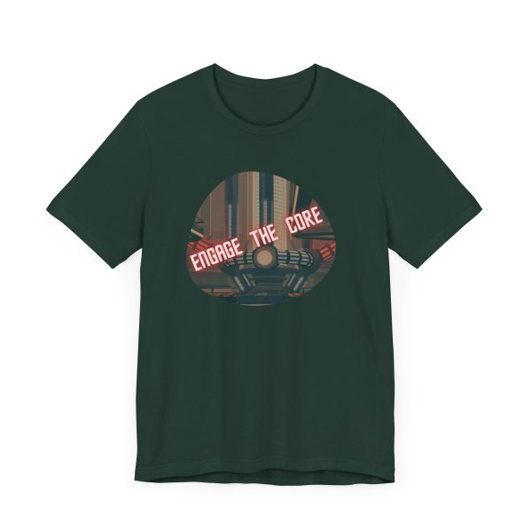 Engage the Core T-Shirt | Star Sci-Fi Shirt | Workout Geek Shirt | Funny Gym Shirt - Image 15