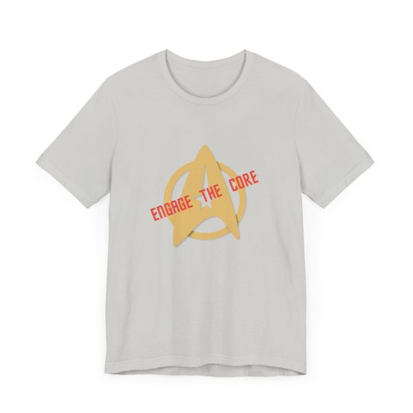 Engage the Core T-Shirt | Star Sci-Fi Shirt | Workout Geek Shirt | Funny Gym Shirt - Image 11