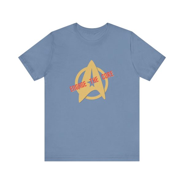 Engage the Core T-Shirt | Star Sci-Fi Shirt | Workout Geek Shirt | Funny Gym Shirt - Image 21