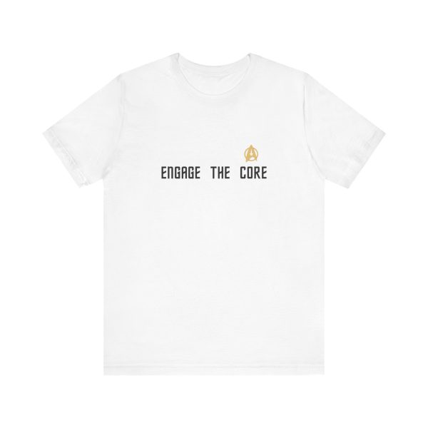 Engage the Core T-Shirt | Star Sci-Fi Shirt | Workout Geek Shirt | Funny Gym Shirt