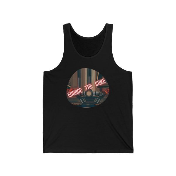Star Trek Enthusiast Unisex Jersey Tank, Engaging Core Tank, Geek Chic Top, Science Fiction Apparel, Gift for Fans - Image 3