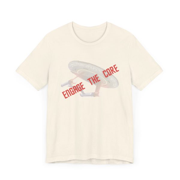Engage the Core T-Shirt | Star Sci-Fi Shirt | Workout Geek Shirt | Funny Gym Shirt - Image 11