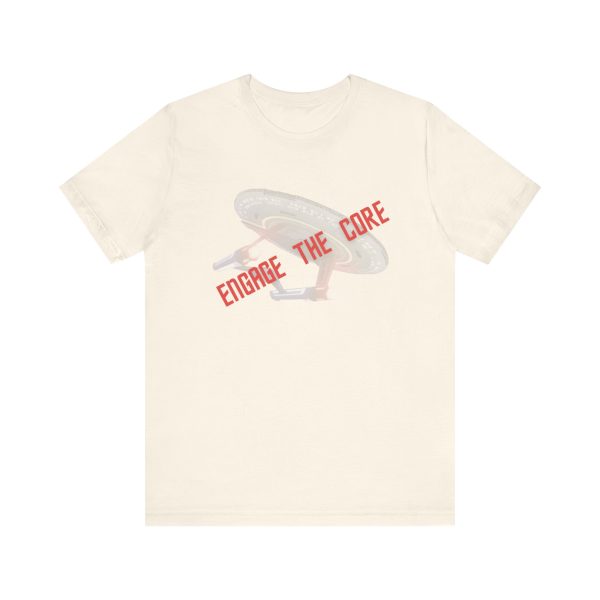 Engage the Core T-Shirt | Star Sci-Fi Shirt | Workout Geek Shirt | Funny Gym Shirt - Image 9