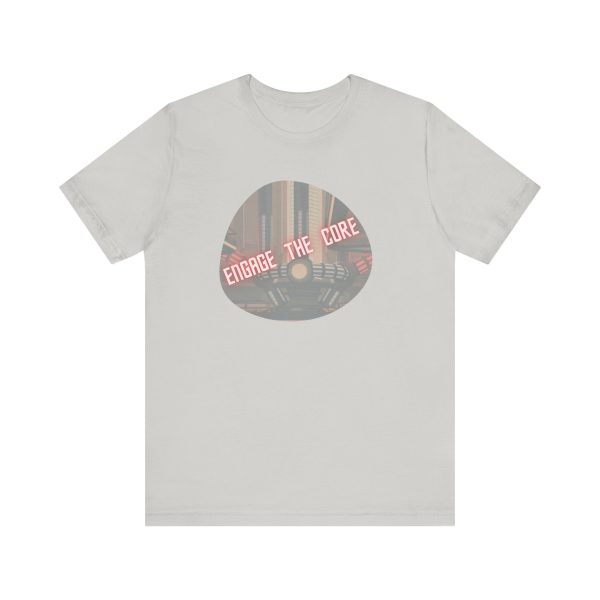 Engage the Core T-Shirt | Star Sci-Fi Shirt | Workout Geek Shirt | Funny Gym Shirt - Image 9