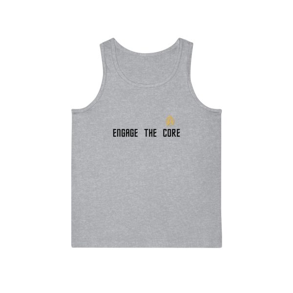 Engage The Core Unisex Softstyle Tank Top | Motivational Workout Tee, Gym Apparel, Summer Fashion, Fitness Gift, Activewear - Image 9