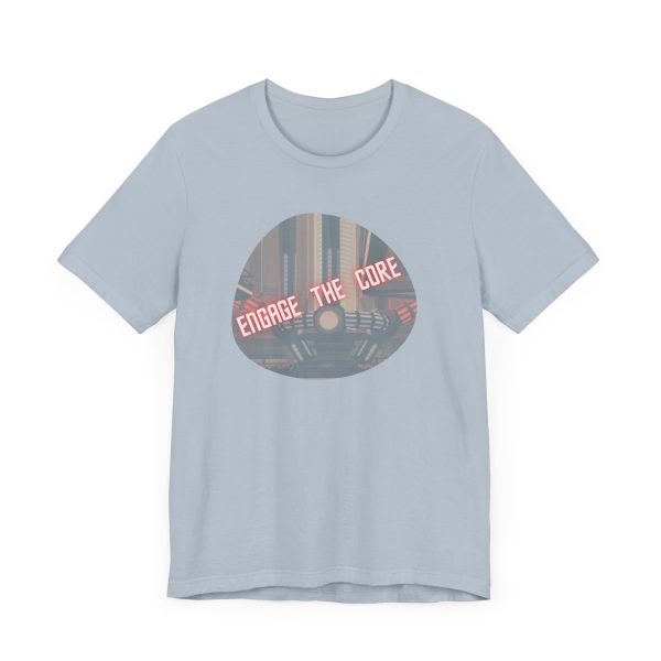 Engage the Core T-Shirt | Star Sci-Fi Shirt | Workout Geek Shirt | Funny Gym Shirt - Image 19
