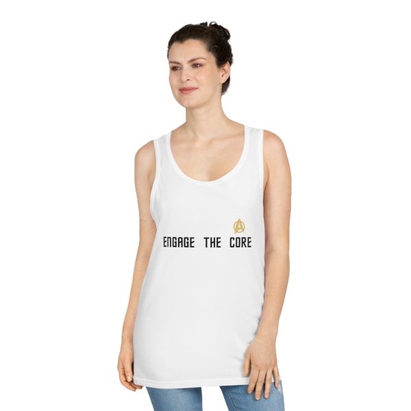 Engage The Core Unisex Softstyle Tank Top | Motivational Workout Tee, Gym Apparel, Summer Fashion, Fitness Gift, Activewear - Image 4