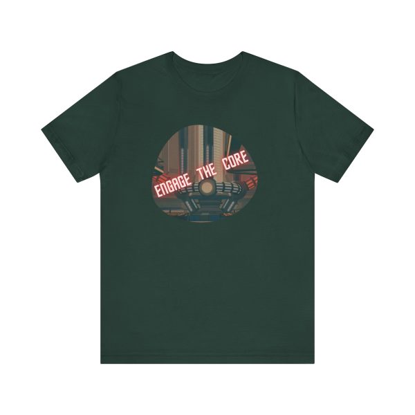 Engage the Core T-Shirt | Star Sci-Fi Shirt | Workout Geek Shirt | Funny Gym Shirt - Image 13