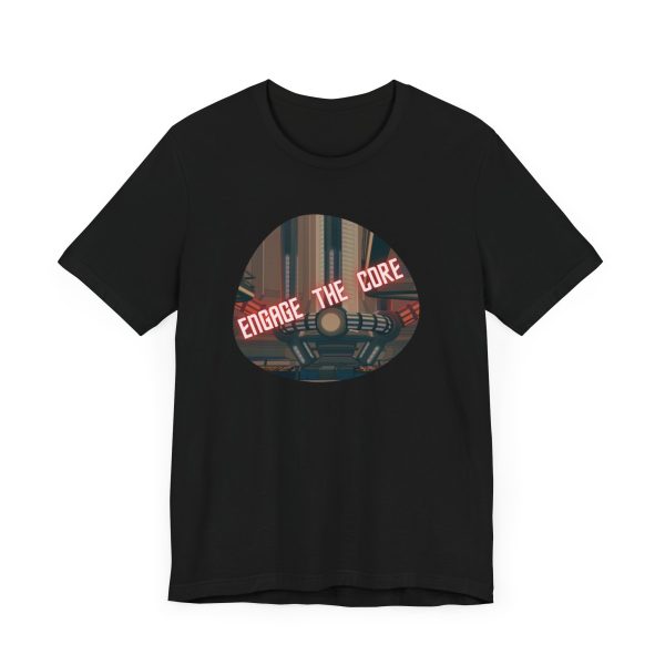 Engage the Core T-Shirt | Star Sci-Fi Shirt | Workout Geek Shirt | Funny Gym Shirt - Image 7