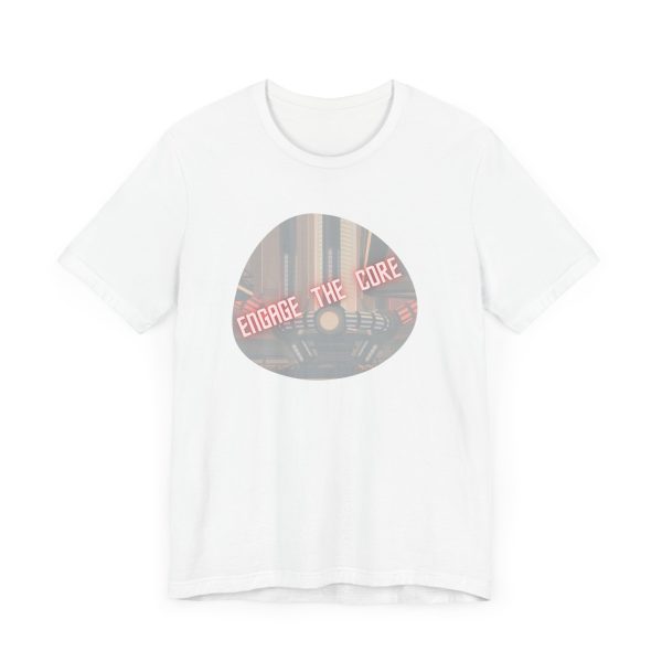 Engage the Core T-Shirt | Star Sci-Fi Shirt | Workout Geek Shirt | Funny Gym Shirt - Image 3