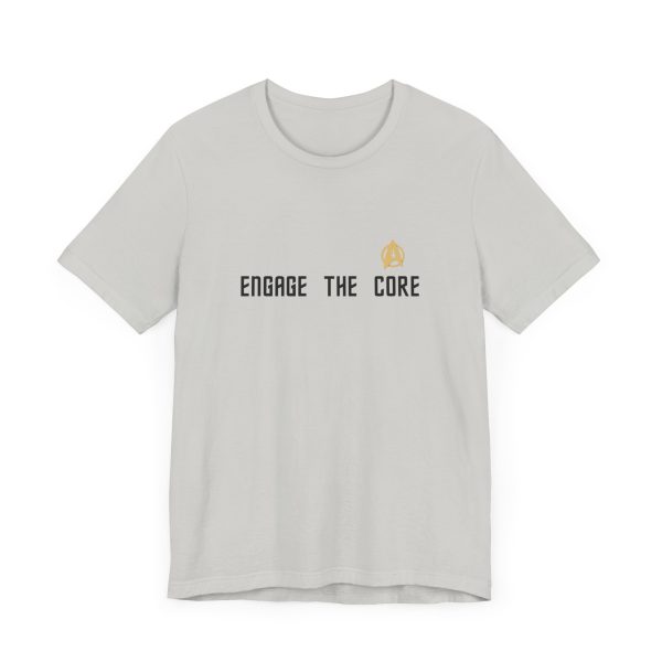Engage the Core T-Shirt | Star Sci-Fi Shirt | Workout Geek Shirt | Funny Gym Shirt - Image 11