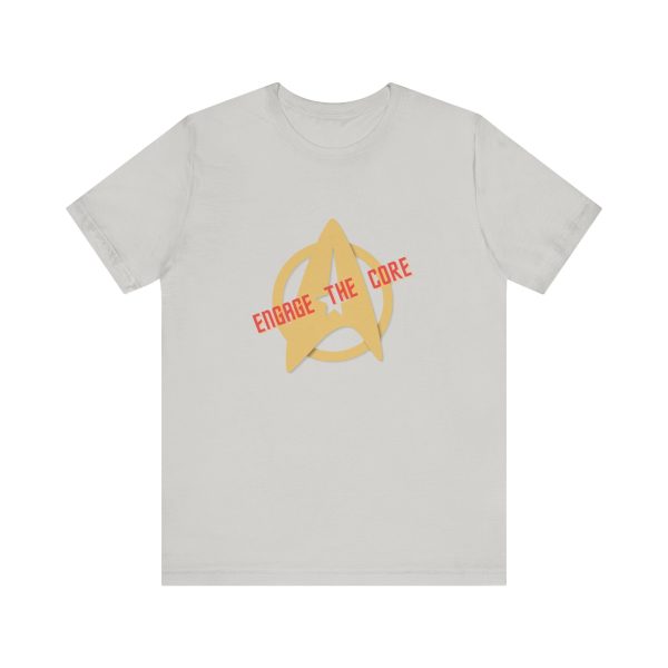 Engage the Core T-Shirt | Star Sci-Fi Shirt | Workout Geek Shirt | Funny Gym Shirt - Image 9