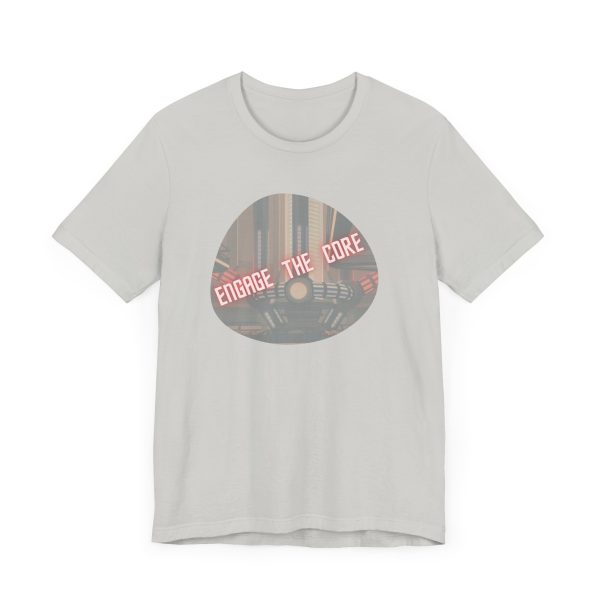 Engage the Core T-Shirt | Star Sci-Fi Shirt | Workout Geek Shirt | Funny Gym Shirt - Image 11