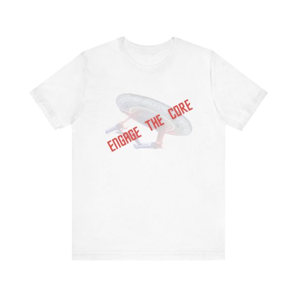 Engage the Core T-Shirt | Star Sci-Fi Shirt | Workout Geek Shirt | Funny Gym Shirt