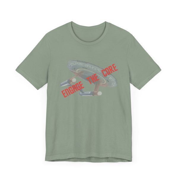 Engage the Core T-Shirt | Star Sci-Fi Shirt | Workout Geek Shirt | Funny Gym Shirt - Image 19